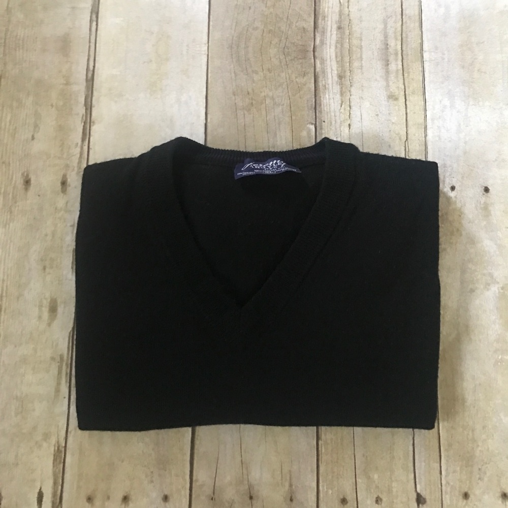 🌲100% Merino Wool Jeremy Argyle NYC Sweater - Picture 2 of 3